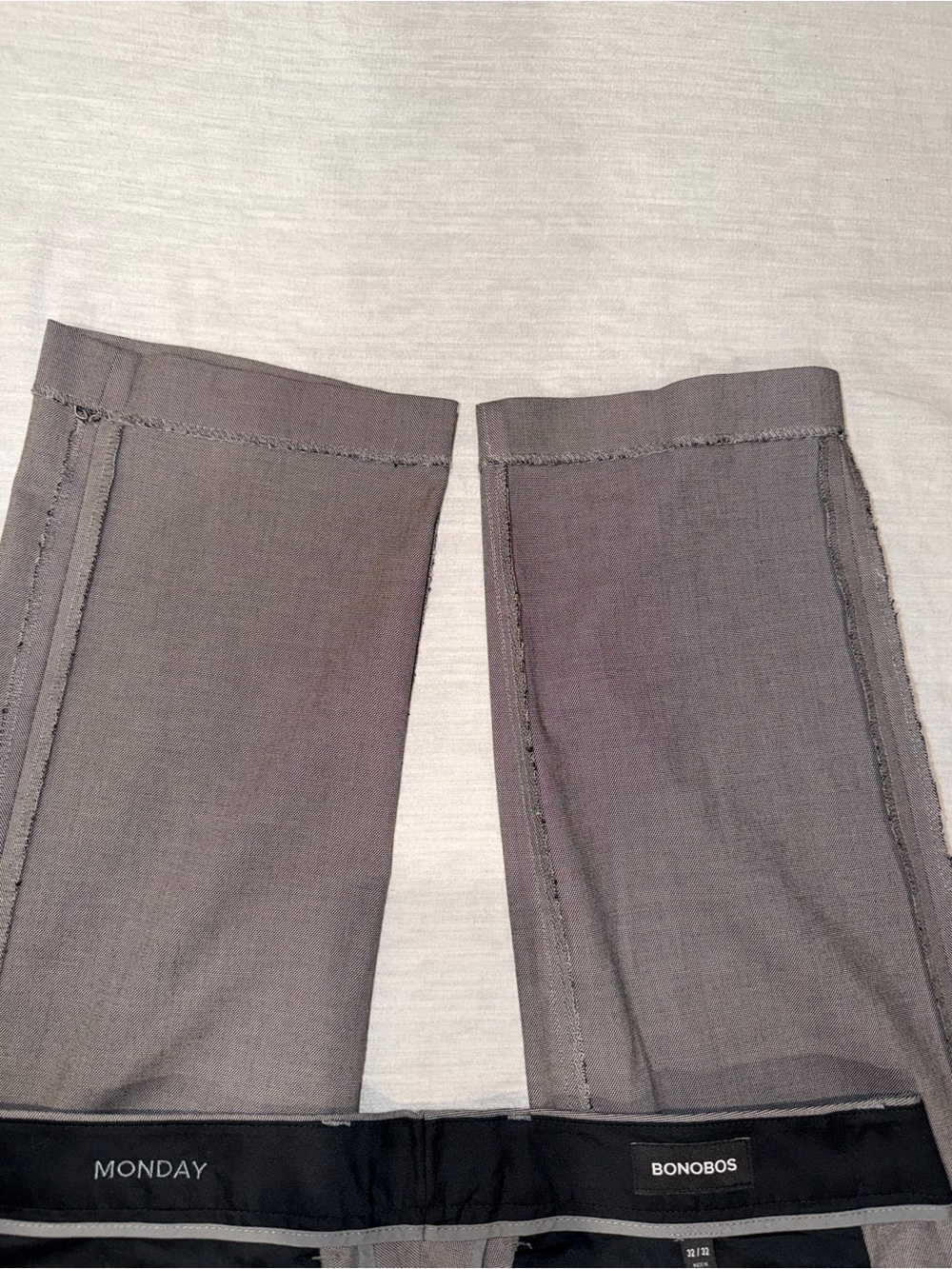 Bonobos Weekday Warrior Dress Pants – Grey “Monday” – Size 32x32 - Picture 10 of 10
